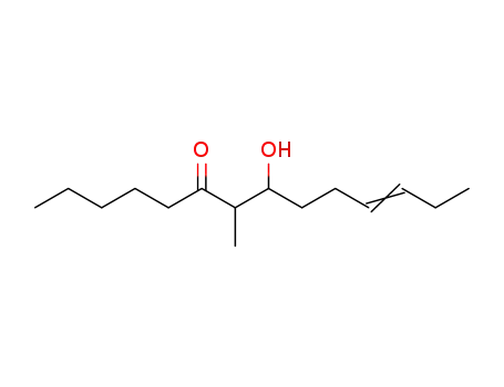(E)-8-Hydroxy-7-methyl-tetradec-11-en-6-one