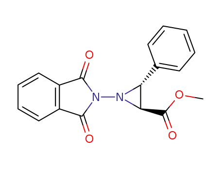 (2S,3R)-1-(1,3-Dioxo-1,3-dihydro-isoindol-2-yl)-3-phenyl-aziridine-2-carboxylic acid methyl ester