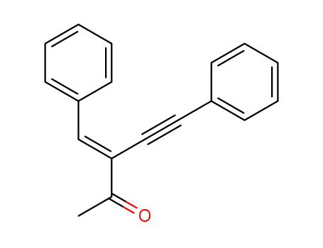 (E)-3-benbenzylidene-5-phenylpent-4-yn-2-one