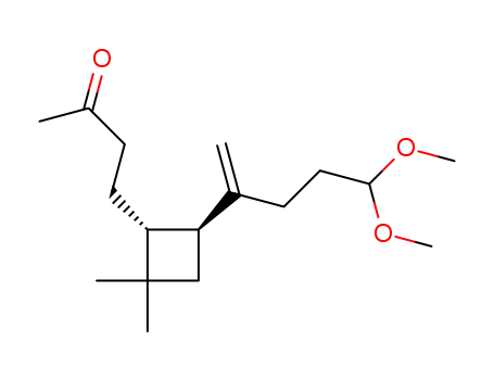 (1'R,4'S)-4-[4'-(4,4-dimethoxy-1-methylidenebutyl)-2',2'-dimethylcyclobutyl]butan-2-one