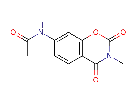 7-acetylamino-3-methyl-benzo[e][1,3]oxazine-2,4-dione