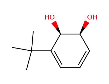 (+)-cis-(1S,2R)-3-t-butyl-3,5-cyclohexadiene-1,2-diol