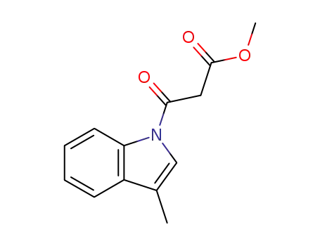 methyl 3-(3-methyl-1H-indol-1-yl)-3-oxopropanoate