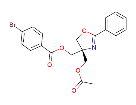 (R)-4-acetoxymethyl-2-phenyl-4,5-dihydrooxazol-4-ylmethyl 4-bromobenzoate