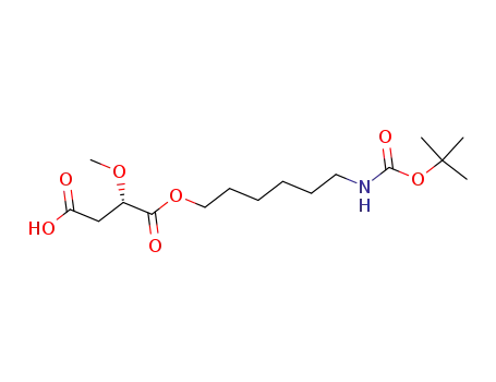 2-methoxy-succinic acid 1-(6-tert-butoxycarbonylamino-hexyl) ester