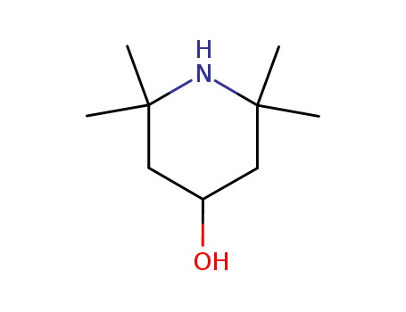 2403-88-5,2,2,6,6-Tetramethyl-4-piperidinol,NSC 16575;4-Hydroxyl-2,2,6,6-tetramethyl piperidine;DN 10;DN10 (UV absorber);HOTEMP;HTMP;Lastar A;