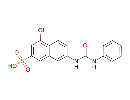 4-hydroxy-7-(3-phenyl-ureido)-naphthalene-2-sulfonic acid