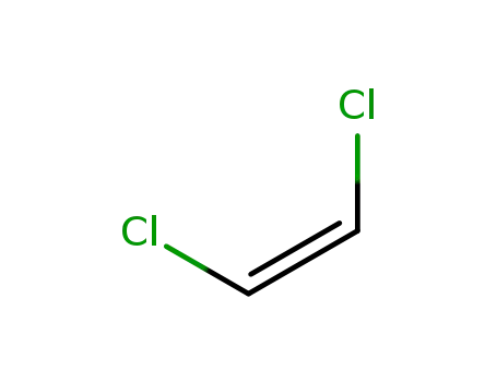 Molecular Structure of 156-59-2 (CIS-1,2-DICHLOROETHYLENE)
