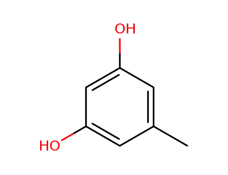 Molecular Structure of 504-15-4 (Orcinol)