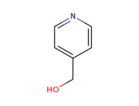 Molecular Structure of 586-95-8 (4-Pyridylcarbinol)
