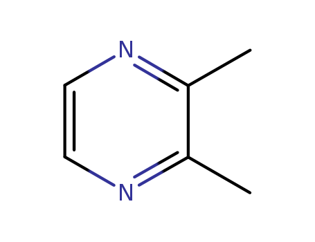5910-89-4,2,3-Dimethylpyrazine,Pyrazine, 2,3-dimethyl-;2,3-Dimethyl-1,4-diazine;FEMA No. 3271;2,3-Di Methyl Pyrazine;