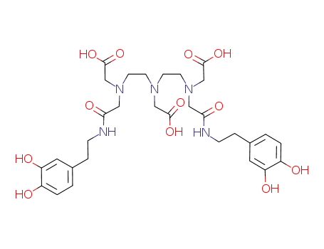 N,N'-bis(3-hydroxytyramide)diethylenetriamine N,N',N''-triacetic Acid