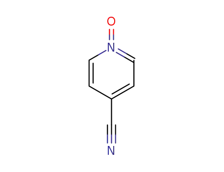 Molecular Structure of 14906-59-3 (4-Cyanopyridinium-1-olate)