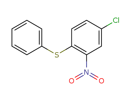 Molecular Structure of 4548-56-5 (4-CHLORO-2-NITRO-1-(PHENYLTHIO)BENZENE)
