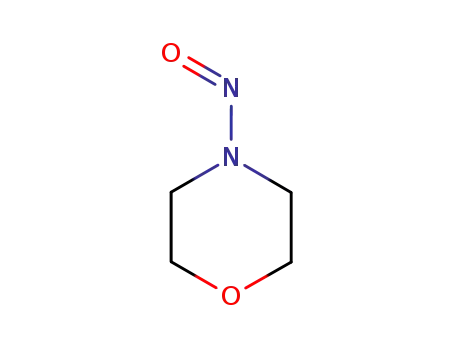 Molecular Structure of 59-89-2 (N-NITROSOMORPHOLINE)