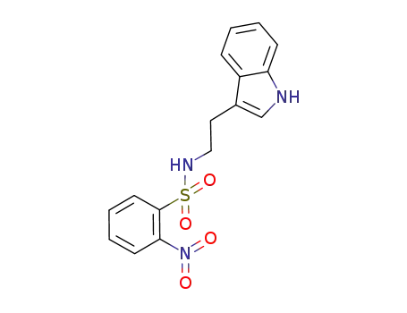 N-(2-(1H-indol-3-yl)ethyl)-2-nitrobenzenesulfonamide