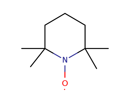 2564-83-2,2,2,6,6-Tetramethylpiperidinooxy,Piperidinooxy,2,2,6,6-tetramethyl- (7CI,8CI);2,2,6,6-Tetramethyl-1-piperidinyloxy;2,2,6,6-Tetramethylpiperidin-1-oxylradical;2,2,6,6-TetramethylpiperidineN-oxide;2,2,6,6-Tetramethylpiperidine N-oxy;2,2,6,6-Tetramethylpiperidine N-oxyl radical;2,2,6,6-Tetramethylpiperidinenitroxide;2,2,6,6-Tetramethylpiperidine oxide;2,2,6,6-Tetramethylpiperidinyl-1-oxyl;2,2,6,6-Tetramethylpiperidinyloxy;HO 6;Tanan;Tanane;Tempo;
