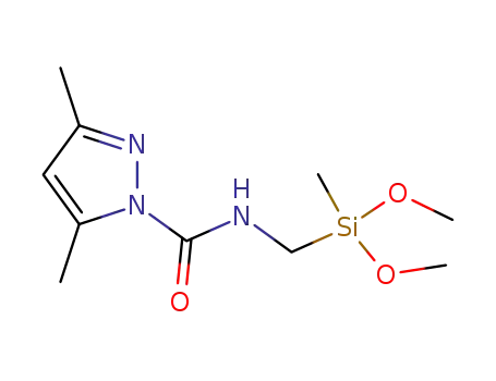 3,5-dimethyl-1-{[dimethoxy(methyl)silyl]methylcarbamoyl}pyrazol