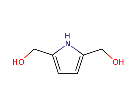 Molecular Structure of 6249-04-3 (1H-Pyrrole-2,5-dimethanol)