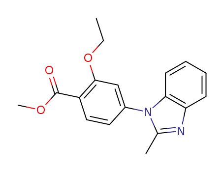 2-Ethoxy-4-(2-methyl-benzoimidazol-1-yl)-benzoic acid methyl ester
