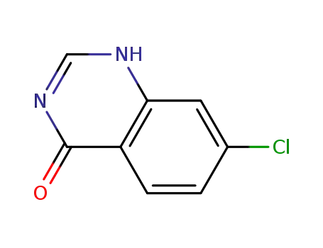 Molecular Structure of 31374-18-2 (7-CHLORO-4-QUINAZOLINOL)
