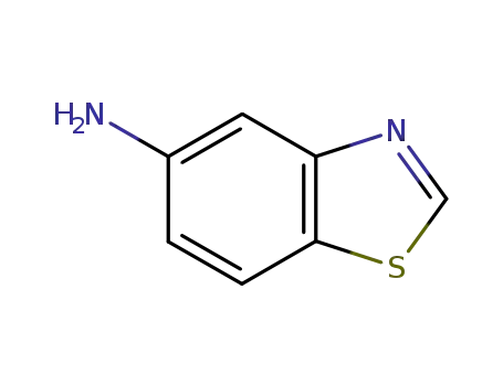 Molecular Structure of 1123-93-9 (1,3-BENZOTHIAZOL-5-AMINE)