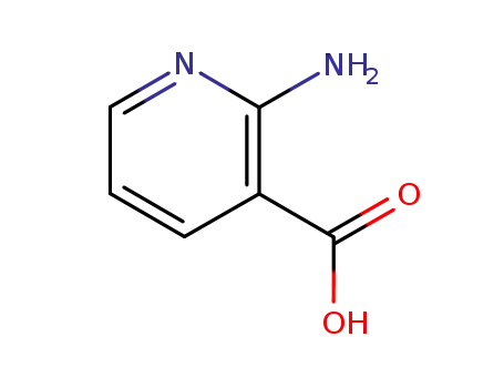 Molecular Structure of 5345-47-1 (2-Aminonicotinic acid)