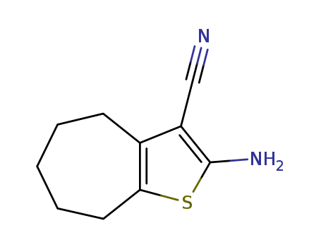2-AMINO-5,6,7,8-TETRAHYDRO-4H-CYCLOHEPTA[B]THIOPHENE-3-CARBONITRILE