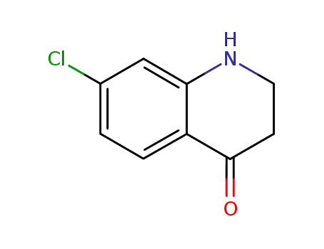 Molecular Structure of 21617-15-2 (7-chloro-2,3-dihydro-4-quinolone)