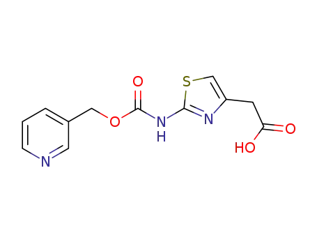(2-{[(pyridin-3-ylmethoxy)carbonyl]amino}-1,3-thiazol-4-yl)acetic acid