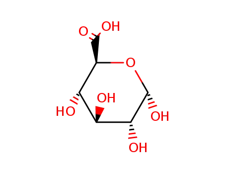 Molecular Structure of 70021-34-0 (D-Glucuronic acid)