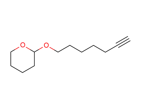 Molecular Structure of 37011-86-2 (2-(hept-6-ynyloxy)tetrahydro-2H-pyran)