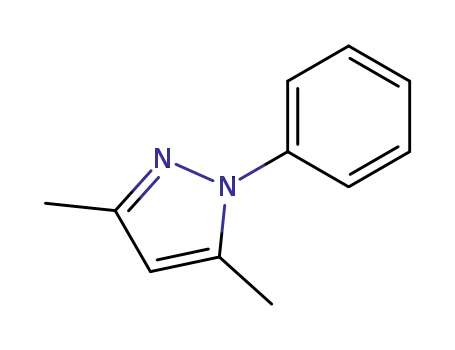 Molecular Structure of 1131-16-4 (3,5-DIMETHYL-1-PHENYLPYRAZOLE)