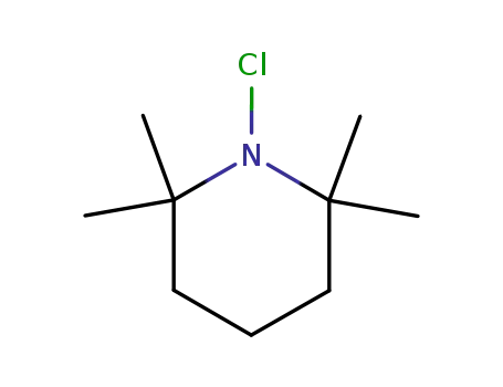 Molecular Structure of 32579-76-3 (Piperidine,1-chloro-2,2,6,6-tetramethyl-)