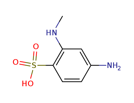 Benzenesulfonic acid,4-amino-2-(methylamino)-