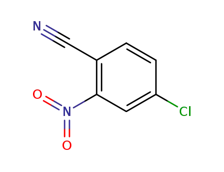 Molecular Structure of 34662-32-3 (4-Chloro-2-nitrobenzonitrile)