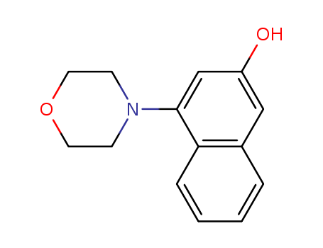 2-Naphthalenol, 4-(4-morpholinyl)-