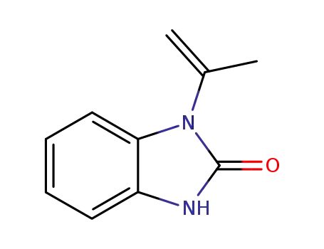 Molecular Structure of 52099-72-6 (1-ISOPROPENYL-2-BENZIMIDAZOLIDINONE)
