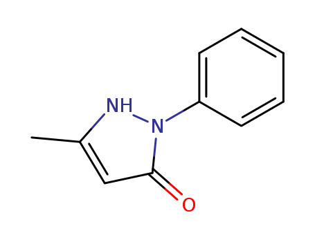 5-Methyl-2-phenyl-1,2-dihydropyrazol-3-one