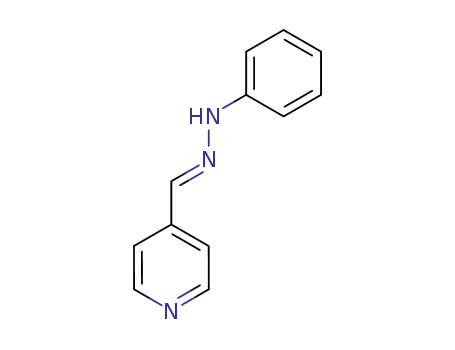 Molecular Structure of 7757-39-3 (4-Pyridinecarboxaldehyde, phenylhydrazone)