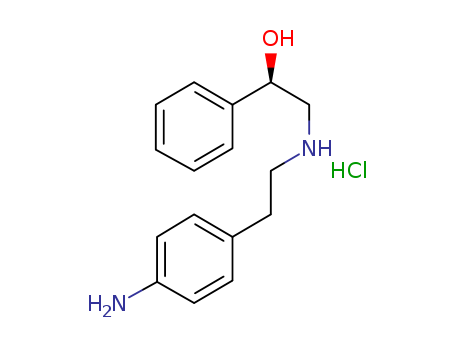 (R)-[[[2-(4-aminophenyl)ethyl]amino]methyl]- benzenemethanol hcl