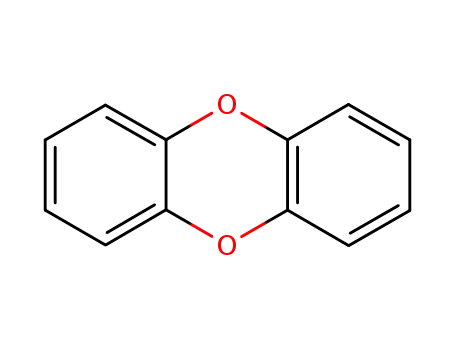 Molecular Structure of 262-12-4 (DIBENZO-P-DIOXIN)