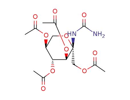 N-(1,3,4,5-tetra-O-acetyl-L-sorbopyranosyl)urea