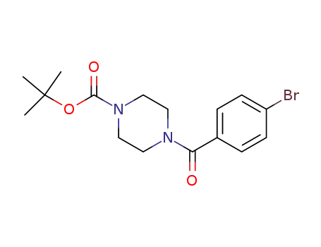 4-(4-bromobenzoyl)piperazine-1-carboxylic acid tert-butyl ester