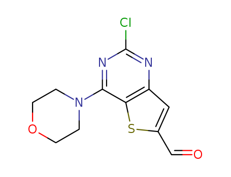 2-CHLORO-4-MORPHOLINOTHIENO[3,2-D]PYRIMIDINE-6-CARBALDEHYDE