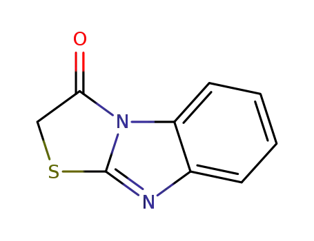 Molecular Structure of 3042-01-1 (THIAZOLO(2 3-B)BENZIMIDAZOLE-3(2H)-ONE)