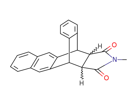 N-Methyl-5,12-ethano-5,12-dihydronaphthacen-13,14-dicarboximid