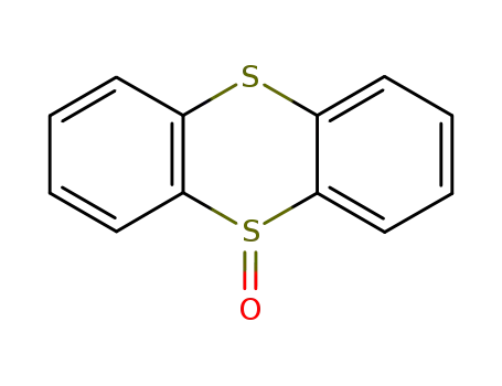 Molecular Structure of 2362-50-7 (thianthrene 5-oxide)
