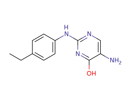 5-amino-2-p-ethylanilino-4-hydroxy-pyrimidine