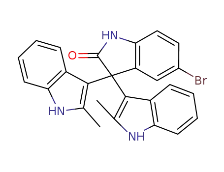 5-bromo-3,3-bis(2-methyl-1H-indol-3-yl)indolin-2-one